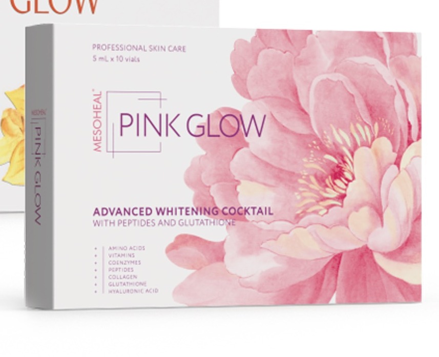 MESOHEAL PINK GLOW（ピンクグロー）のパッケージ（メーカー提供画像）